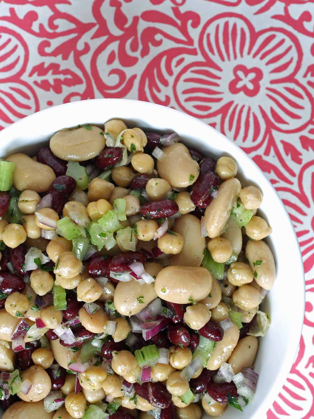 how to make bean salad