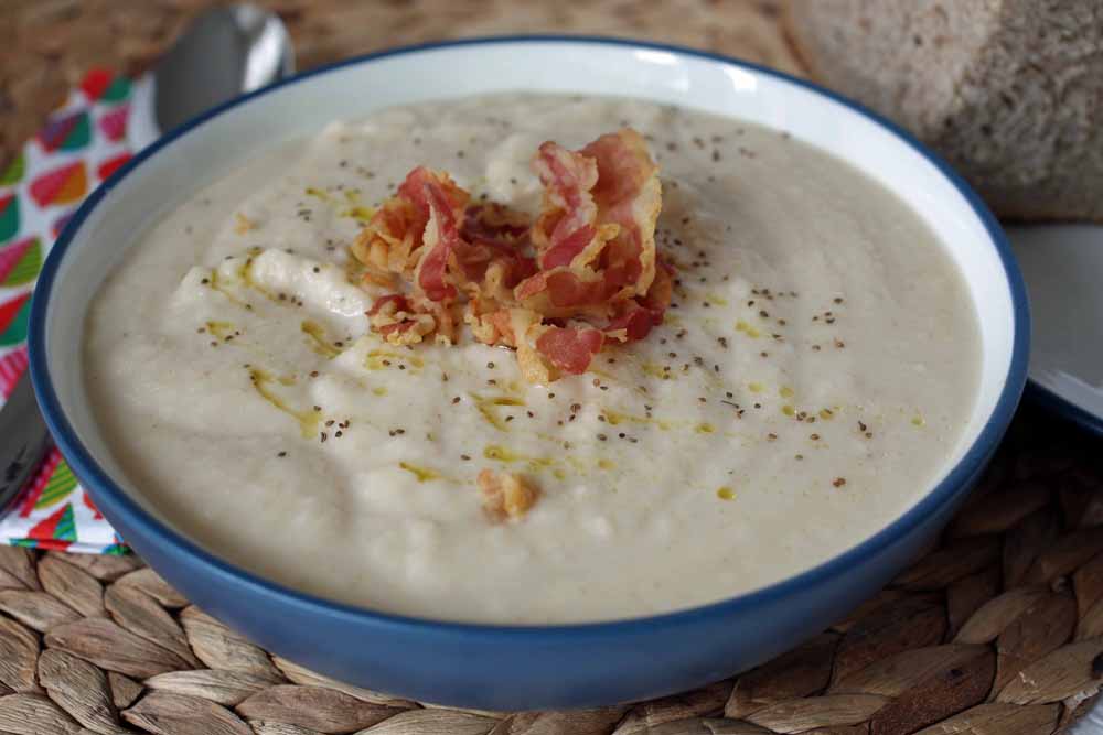 how to make celery root soup in the slow cooker