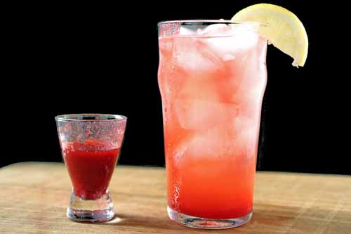 How To Make Lemonade with Raspberry