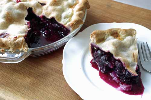 how to make blueberry pie