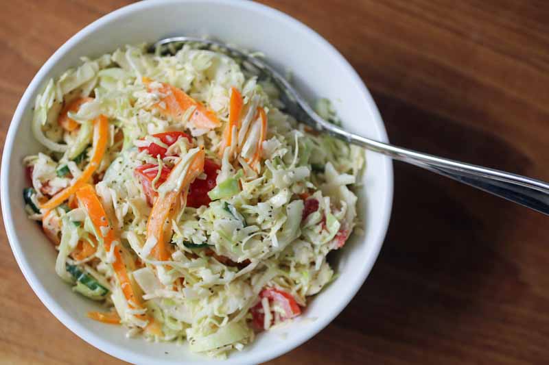 how to make coleslaw