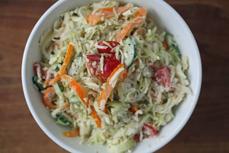 how to make coleslaw