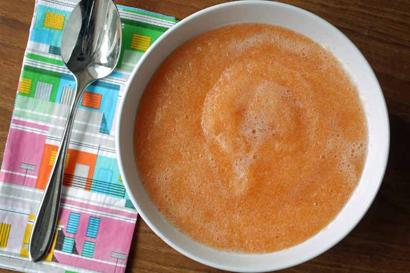 how to make cantaloupe soup