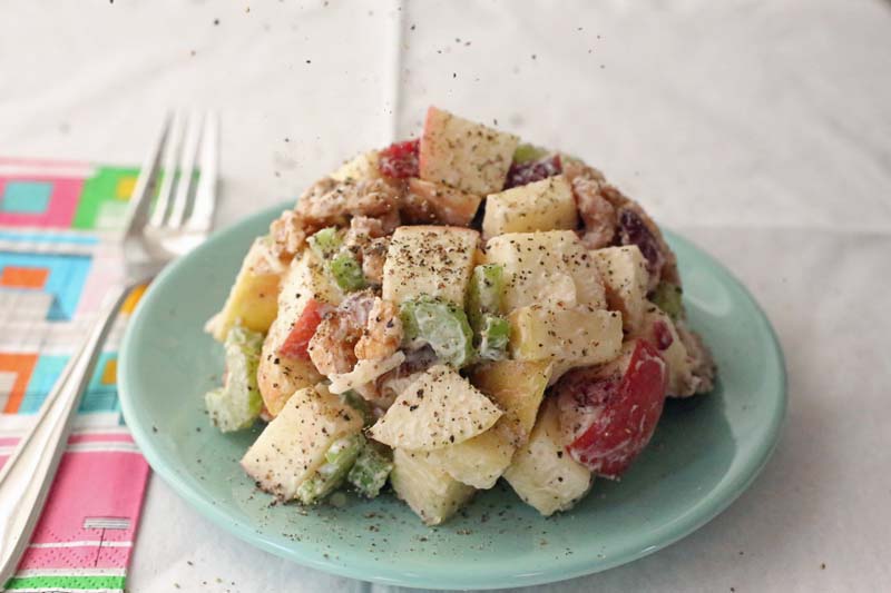 how to make waldorf salad