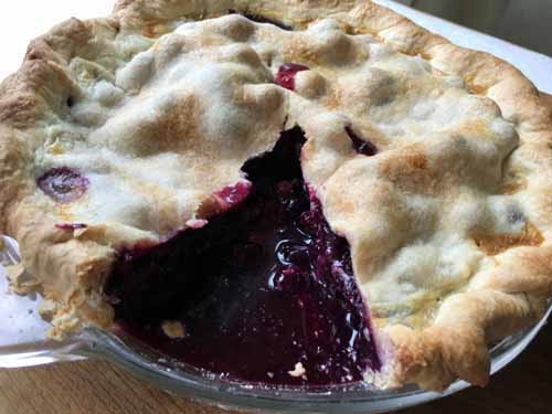 how to make blueberry pie 