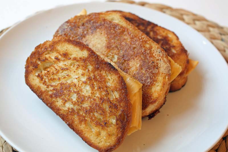 How To Make Grilled Cheese Sandwiches with a Parmesan Crust