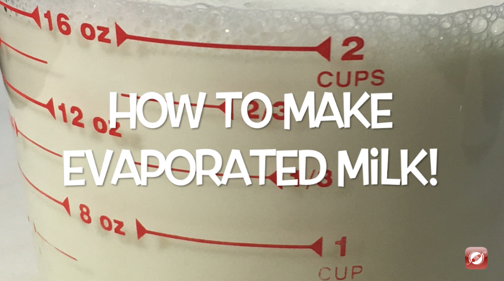 How To Make Evaporated Milk