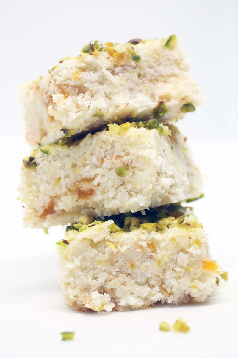 how to make no bake coconut bars