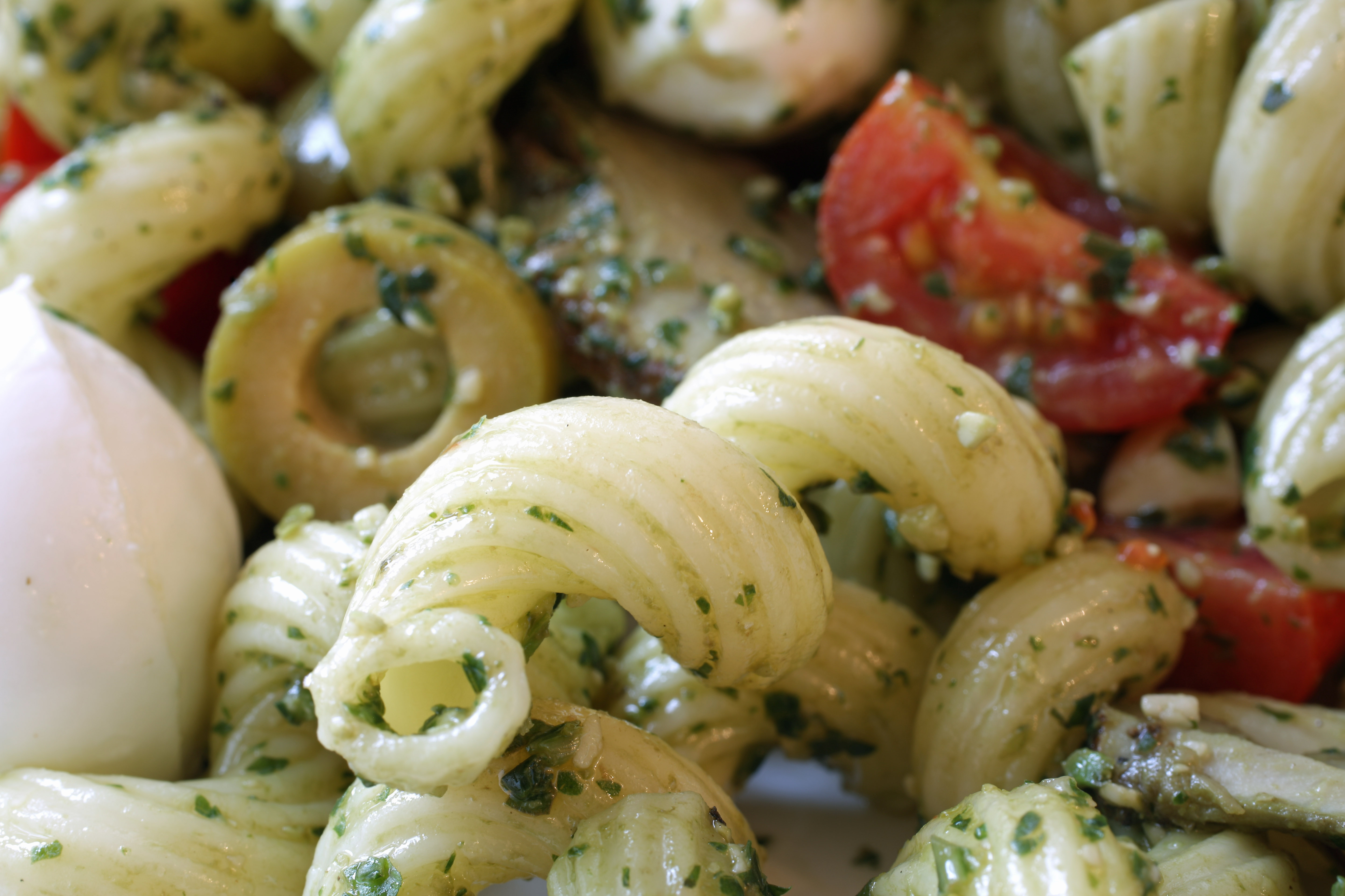 A Pesto Pasta Recipe - The Culinary Exchange