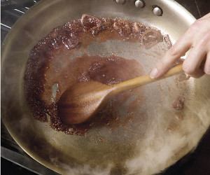 deglaze
