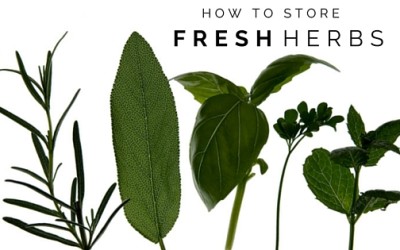 How to Store Fresh Herbs So They Last Longer