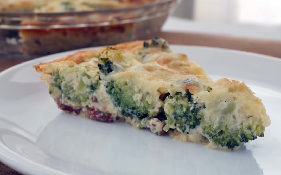 Crustless Quiche – Not Scrambled Egg Pie